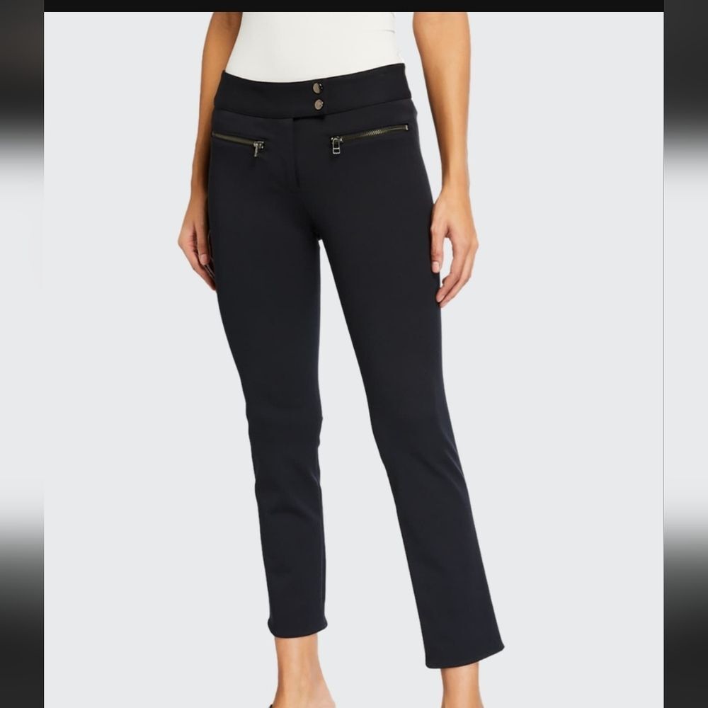 NWOT Veronica Beard Blue Metro cropped flare Pants 6